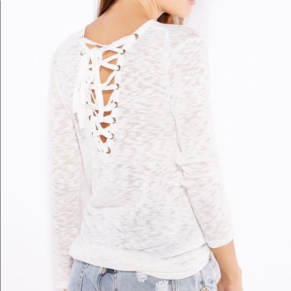 White MINKPINK Sweater